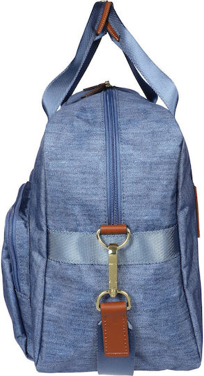 Bric's Milano Sack Voyage Blue Fabric L46xW22xH24cm
