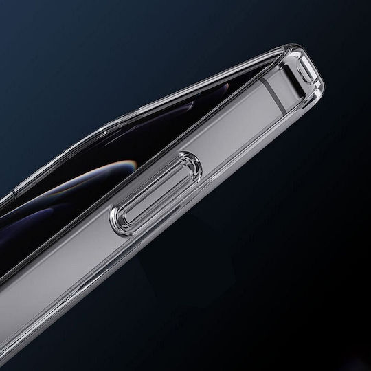 Umschlag Rückseite Kunststoff / Silikon Transparent (SAMSUNG A56)