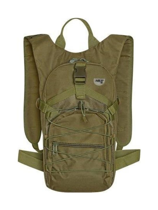 Nils Ορειβατικό Σακίδιο 15lt Αδιάβροχο Πράσινο Daypack