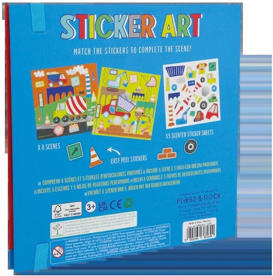 Floss & Rock Stickers for Children 3+ years Years