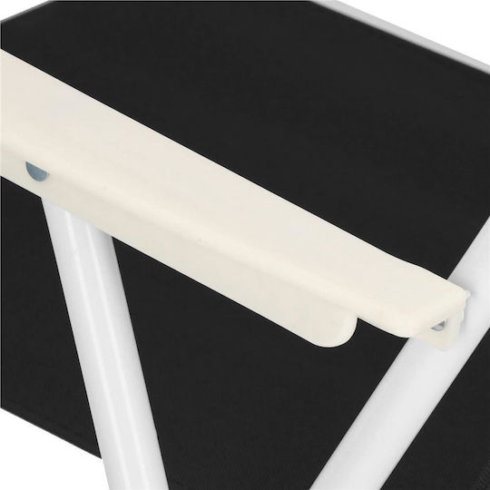 Chair Beach Black 52x73cm