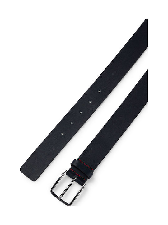 Gerik Men's Belt Leather Blue
