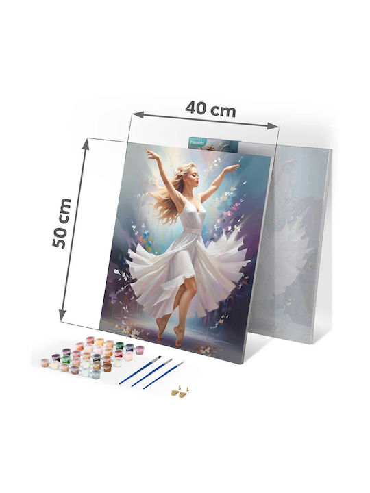 Картина по номера 40x50 см Massido Танцуваща жена