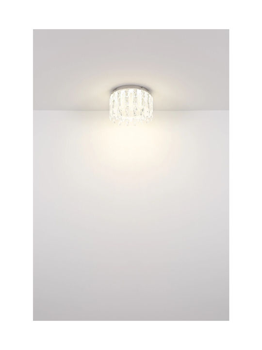 Globo Lighting Πλαφονιέρα Οροφής Διάφανη