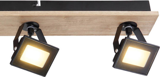 Globo Lighting LED Топло бяло Спот с 4 Светлини