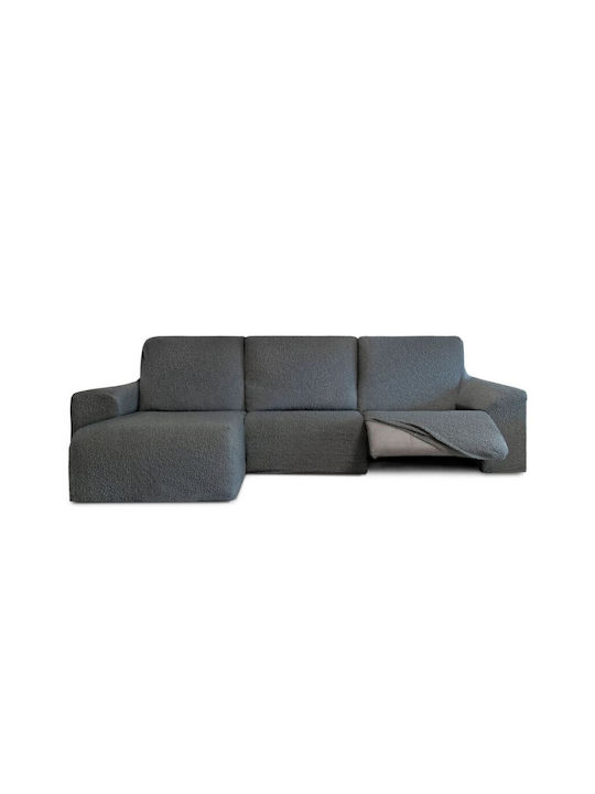 Eysa Roc Ελαστικό Κάλυμμα Γωνιακού Καναπέ C/16 Anthracite 360εκ.