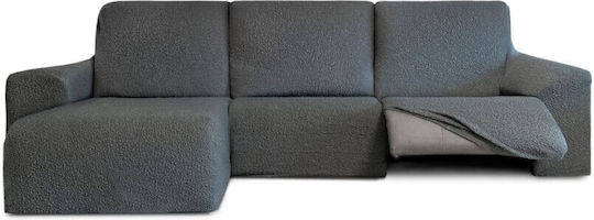 Eysa Roc Ελαστικό Κάλυμμα Γωνιακού Καναπέ C/16 Anthracite 360cm