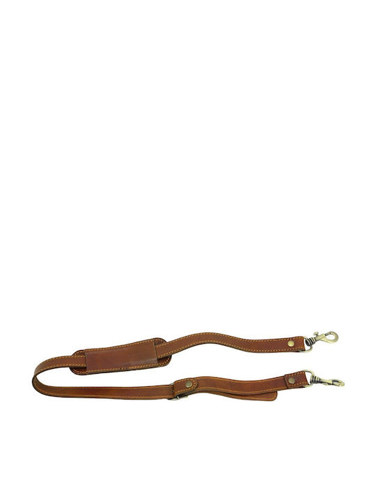 Leder Herrentasche Schulter / Crossbody Tabac Braun