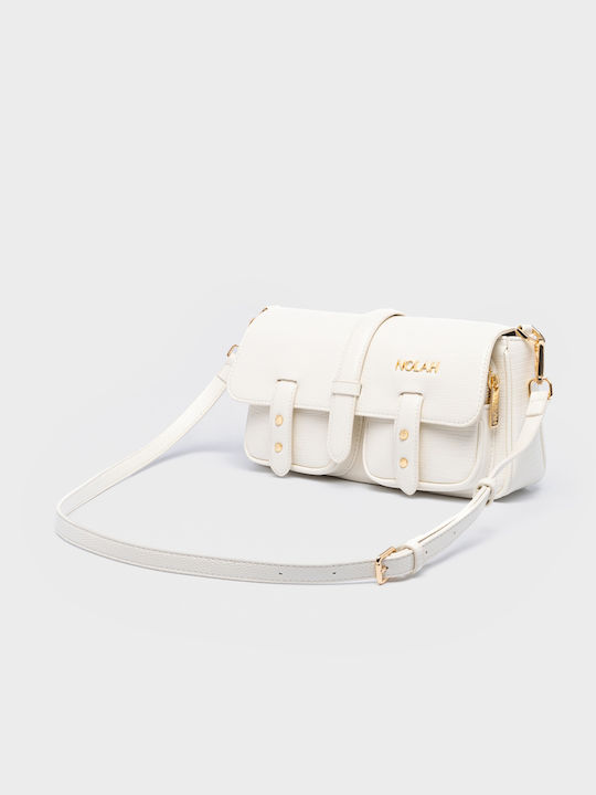 Stephanie Women's Bag Shoulder Cream Light Gold
