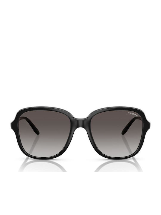 Vogue Feminini Ochelari de soare cu Negru Cadru și Negru Degrade Lentilă VO5601S W44/8G