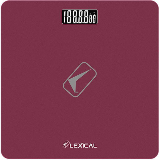 Lexical Digital Bathroom Scale Purple LBS-4353PURPLE