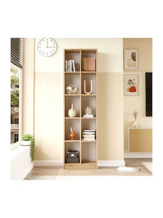 Bibliothek Oteca Natural 51.1x25.4x180cm
