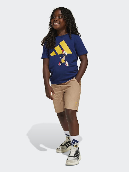 adidas Kids Set with Blue Shorts 2 Pieces