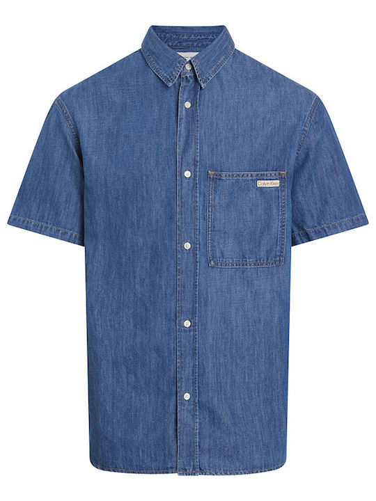 Κοντομάνικο Τζιν Πουκάμισο Denim