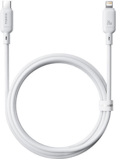 Baseus Series USB-C to Lightning Cable 20W Λευκό 2m (P10377700213-01)
