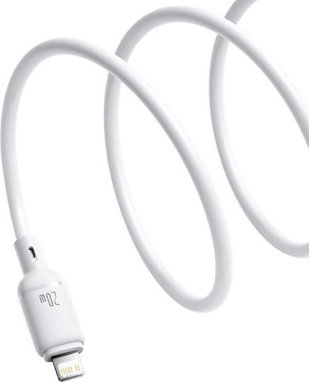 Baseus Series USB-C to Lightning Cable 20W Λευκό 2m (P10377700213-01)