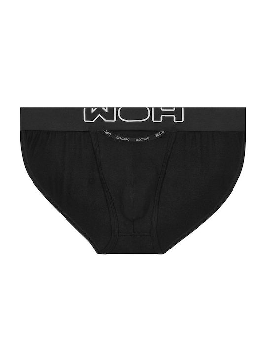 Woh Sexy Fun Tanga Ανδρικό Σλιπ Μαύρο με Σχέδια