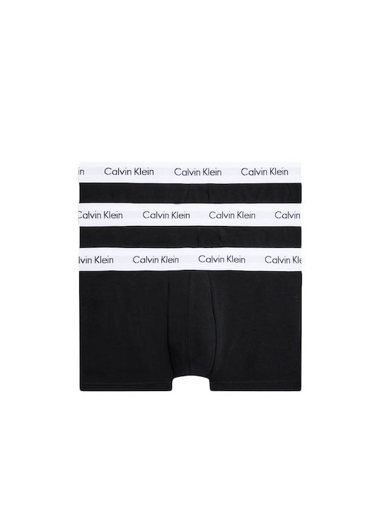 Low Rise Men's Boxers Black 3Pack