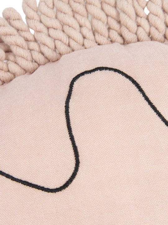 L1n0 Hedgehog Pillow Mauve Pink