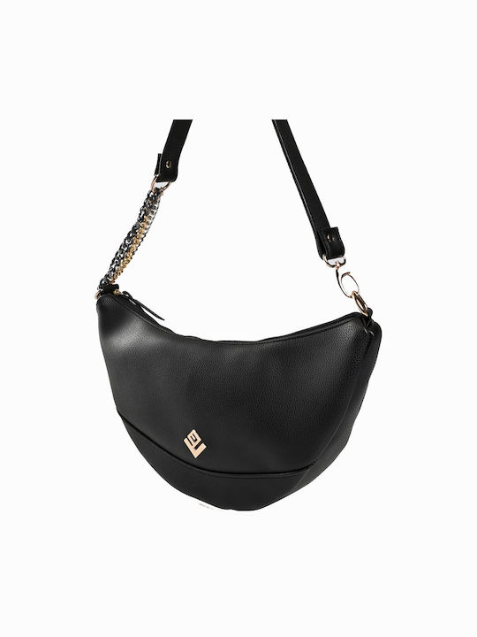 Asti Leather Women's Shoulder and Crossbody Bag Black
