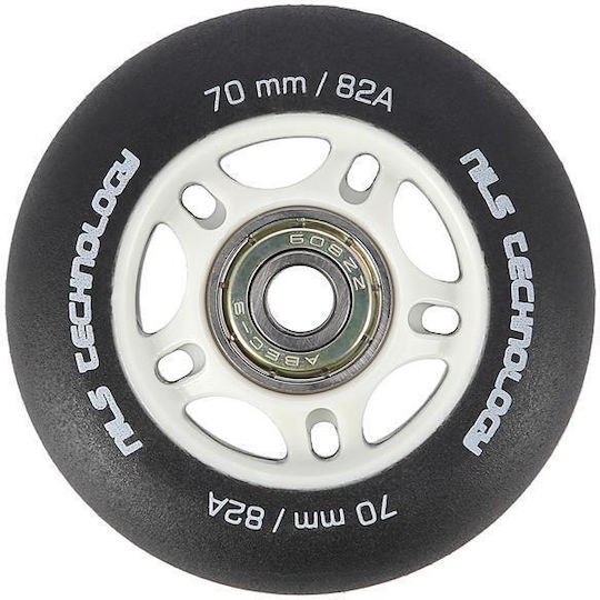 Pu 70x24 82a Black Matte 4 Pcs + Abec-9 8 Pcs Nils Extreme Set