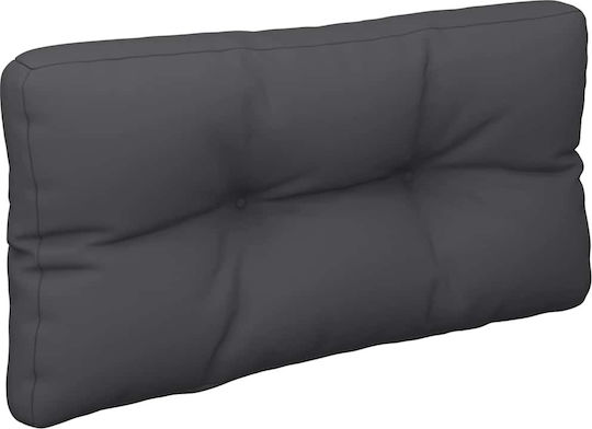 vidaXL Pernă Waterproof Pentru Bancă De Perne Pentru Scaune De Grădină Neagră 40x80cm