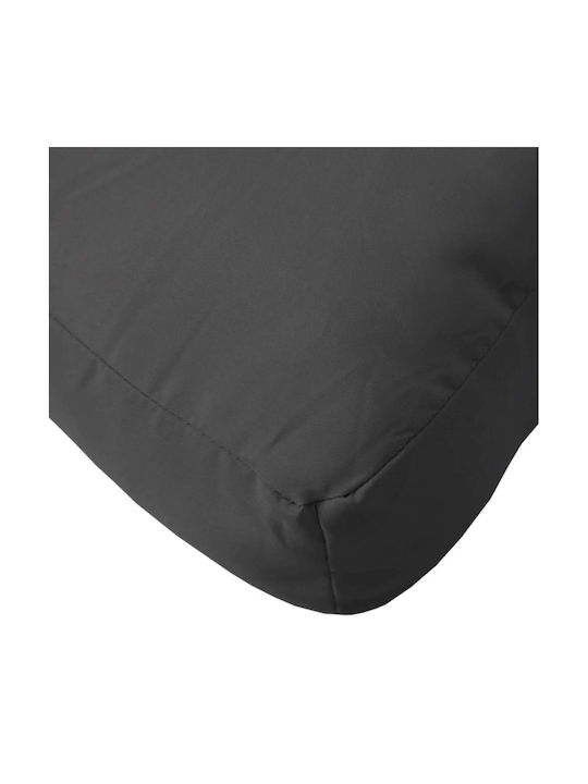 vidaXL Waterproof Bench Cushion for Palette with Black Colour 40x80cm