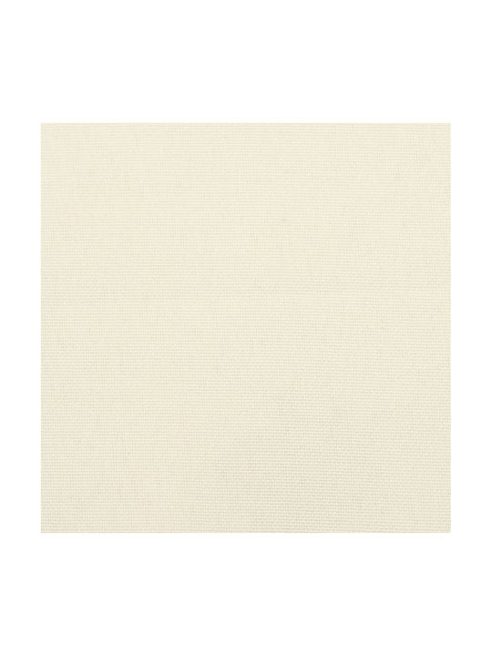 vidaXL Pernă Scaunului De Grădină Waterproof Albă 4 Bucăți 40x40cm