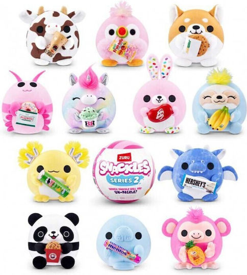Zuru Plush Minions Snackles For 3+ Years 14 cm (Various Designs) 1pc