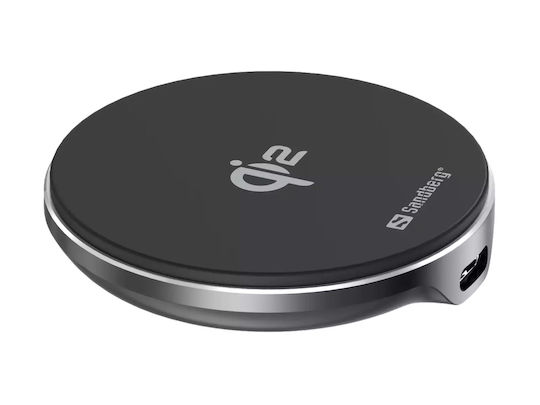 Sandberg Ασύρματος Φορτιστής Qi2 15W Μαύρος (441-61)
