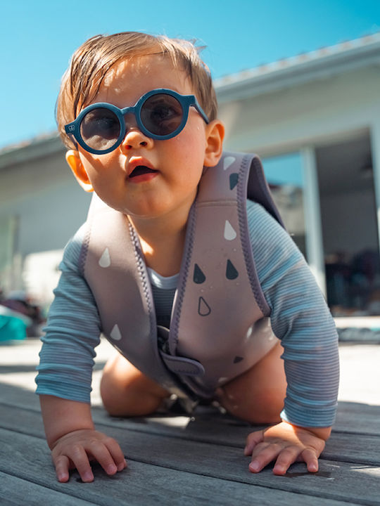 Bbluv Solar Round Kids Sunglasses with Polarized Blue Lens