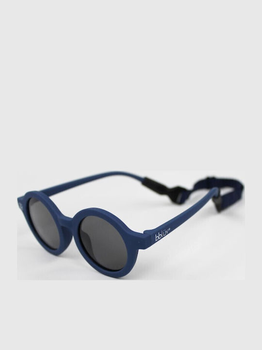 Bbluv Solar Round Kids Sunglasses with Polarized Blue Lens