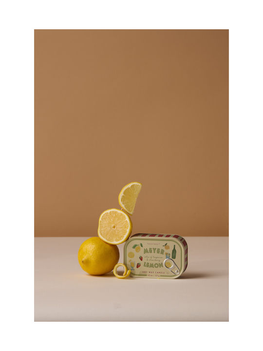 Meyer Lemon Φυτικό Κερί 127gr Μεταλλικό Δοχείο-κονσέρβα Bistro Lemon Paddywax
