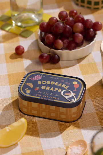 Bordeaux Grape Φυτικό Κερί 127gr Μεταλλικό Δοχείο-κονσέρβα Bistro Grapes Paddywax Bordeaux Grape Φυτικό Κερί 127gr Μεταλλικό Δοχείο-κονσέρβα Bistro Grapes Paddywax