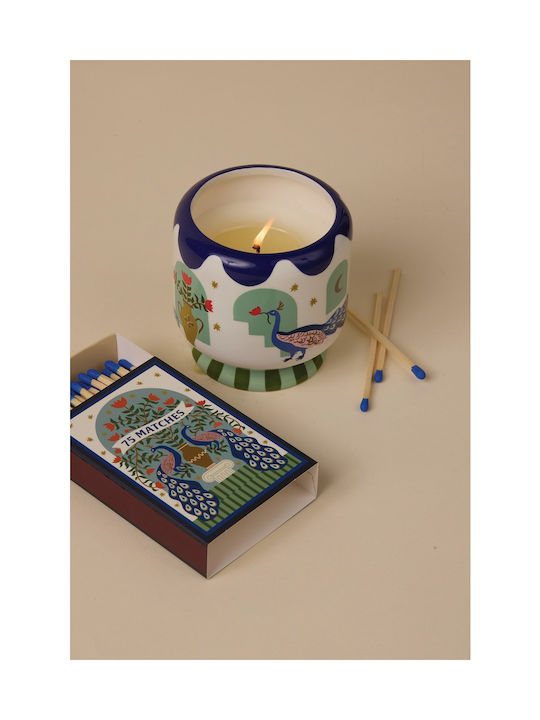 A Dopo Κεραμικό Κερί Σόγιας Misted Lime 226gr Peacock Paddywax