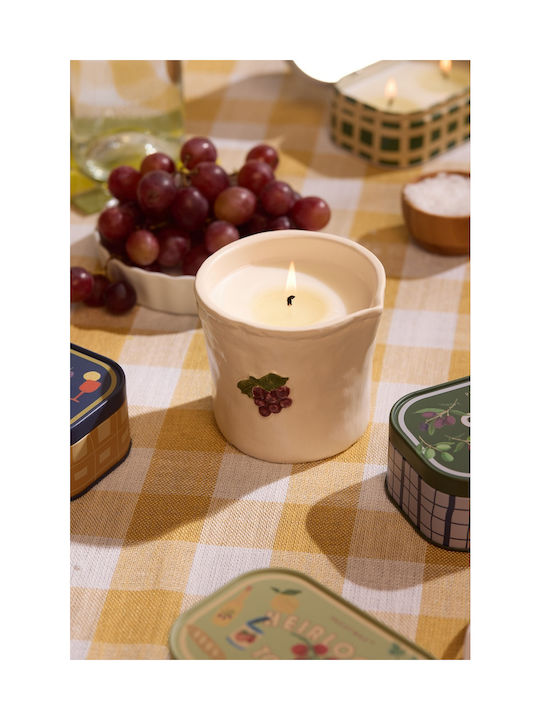 Bordeaux Grape Φυτικό Κερί 226gr Κεραμικό Δοχείο Bistro Grapes Paddywax