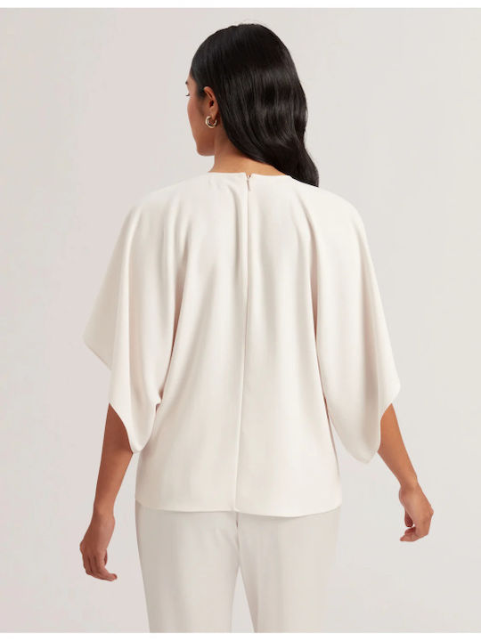 Cherica Damen Bluse Ivory