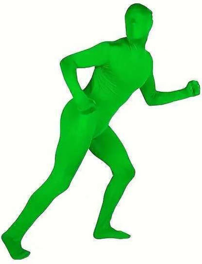 Ganzkörper-Grüner Anzug für Green Screen, Spezialeffekte, Chroma Key Gss 1718 Kupo