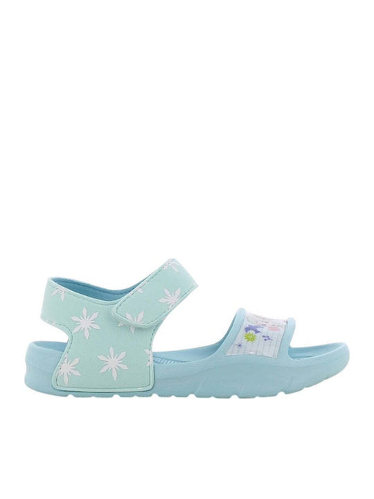 Frozen Children's Beach Shoes Light Blue