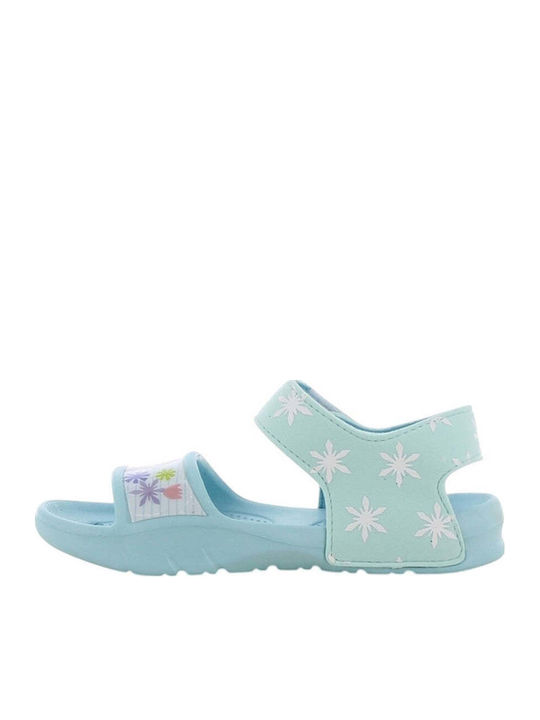 Frozen Children's Beach Shoes Light Blue