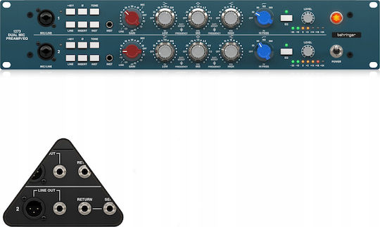 Behringer Αναλογικός Ενισχυτής Ακουστικών Rack Καναλιών