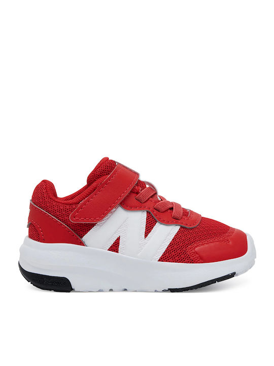 578 Παιδικά Sneakers με Σκρατς Κόκκινα