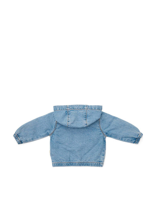 Παιδικό Τζιν Μπουφάν με Κουκούλα Denim