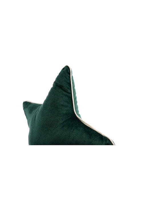 Samtsternkissen Aristote 40*40cm Dschungelgrün