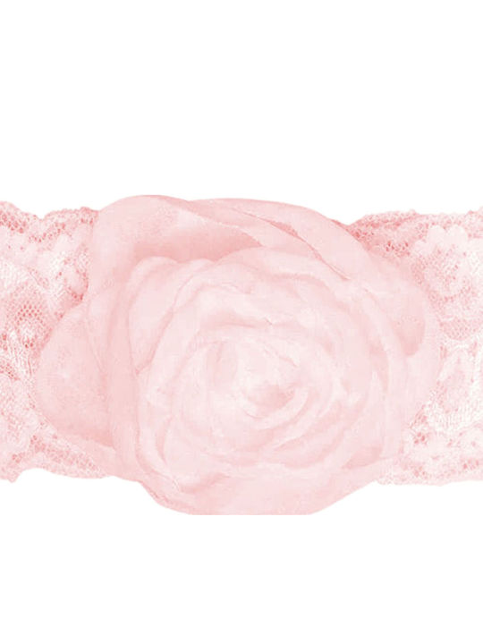 Monnalisa Kids Hair Band In Pink Color