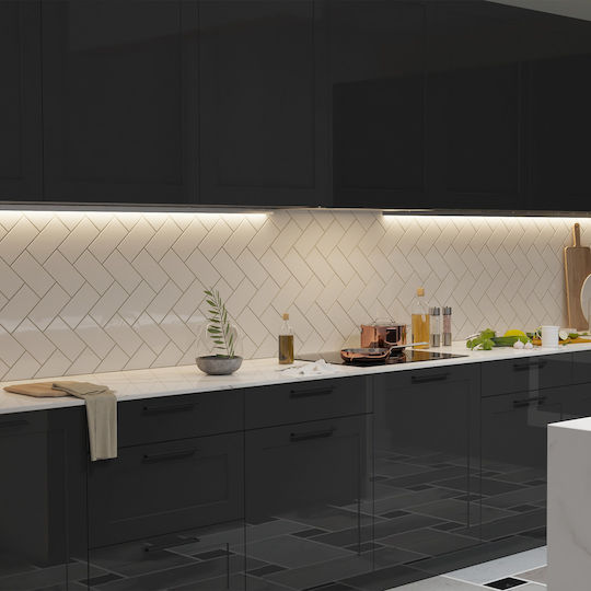 Eko Light Ταινία LED Φυσικό Λευκό Φως 0.5m με Τροφοδοτικό