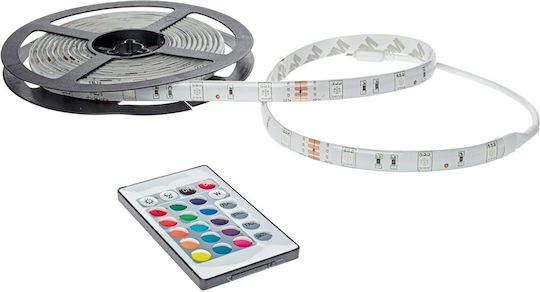 Eko Light Αδιάβροχη Ταινία LED 12V RGB Φως 5m με Τροφοδοτικό