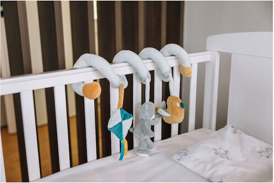 FreeOn Spiral Stroller Toy Max Bear for Newborns