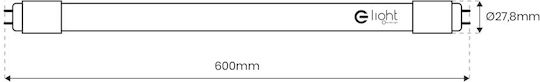 Eko Light LED крушка 6.5W 60εκ. Топло бяло 1100лм