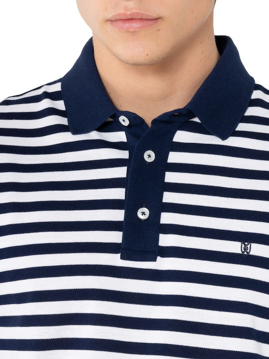 Acorn Polo Short Sleeve T-shirt Blue 3PS4462 B166NV